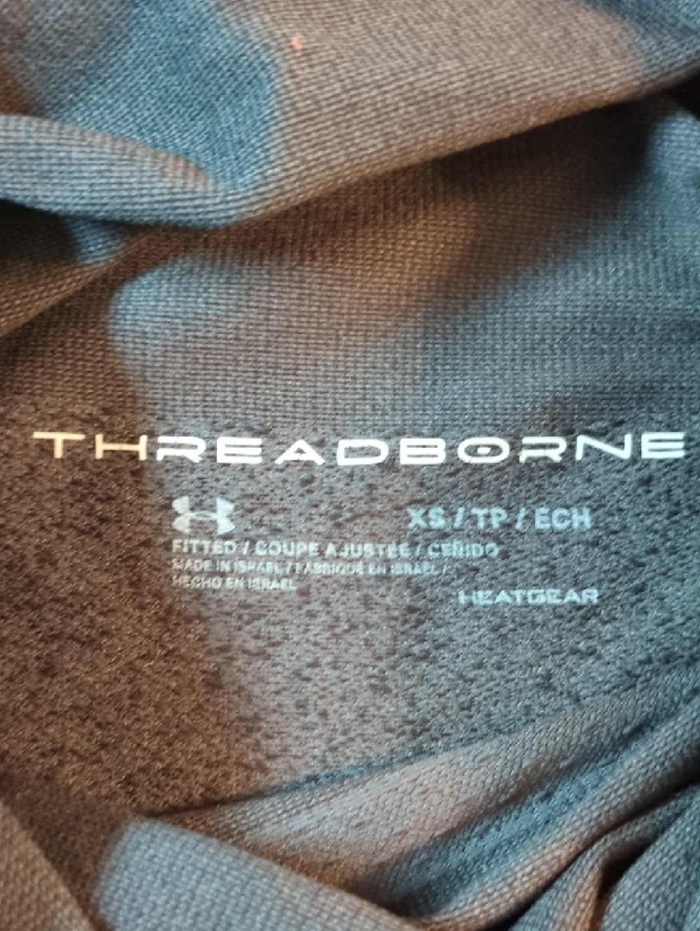 Under Armour Black & Gray Cowl-Neck Performance Pullover Heat Gear - Picture 3 of 14